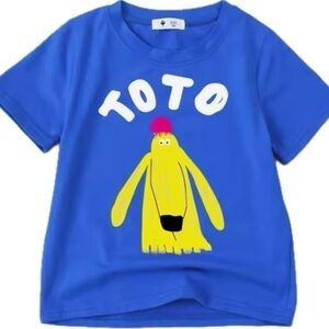 New shortsleeved tee boy girl “Toto” size 6